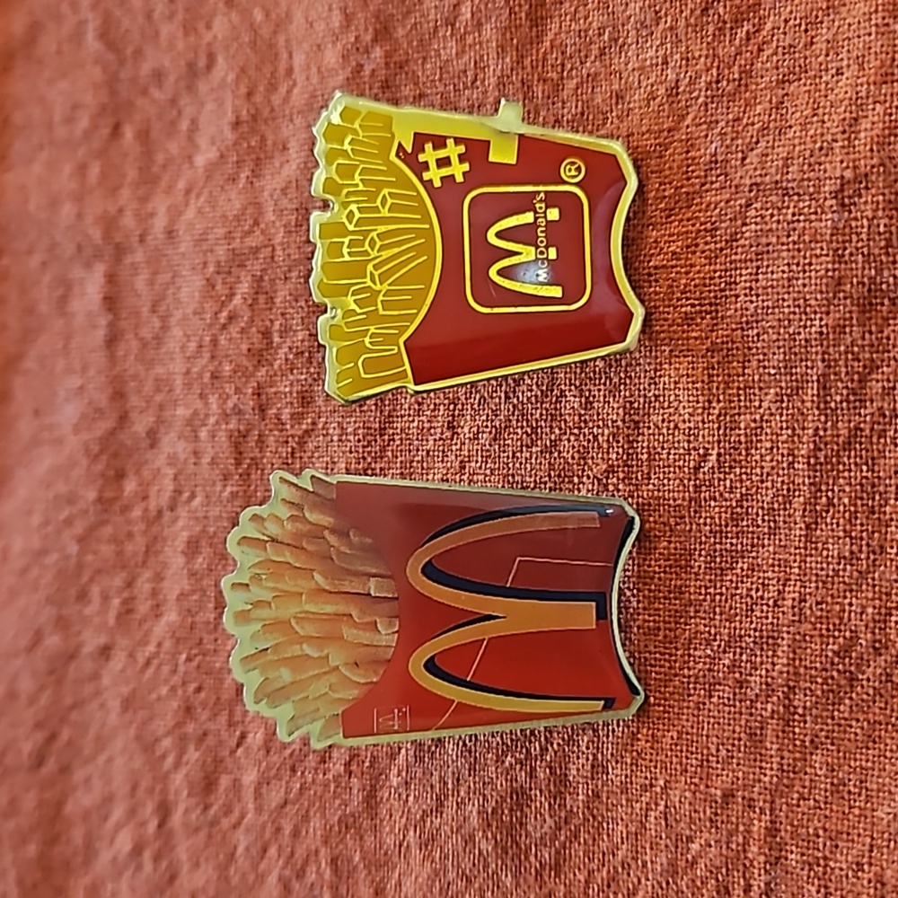McDonald's fries pin lot